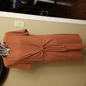 KM Studios Rust colored dress